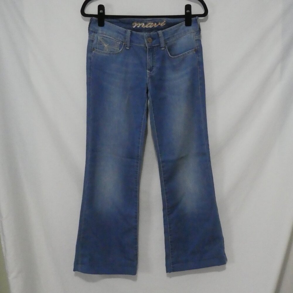 MAVI - Cora | size 27/34 | Classic Blue Bootcut Jeans with Faded Style